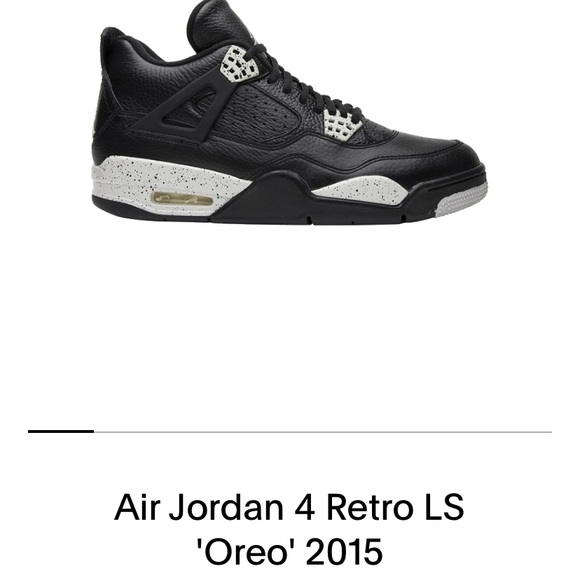 Jordan 4 black Oreo retros, never worn - Picture 6 of 7